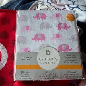 Carters crib sheet